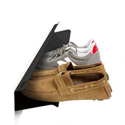 j-me original design Horizontal Shoe Rack, Black
