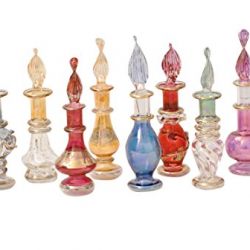 CraftsOfEgypt Genie Blown Glass Miniature Perfume