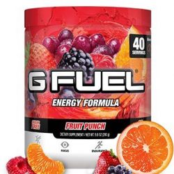 G Fuel Fruit Punch Tub Elite Energy and Endurance Formula