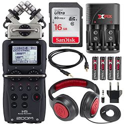 Zoom Four-Track Portable Recorder with Interchangeable Microphone