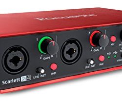 Focusrite Scarlett 2i4 (2nd Gen) USB Audio Interface