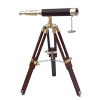 Handcrafted Model Ships- leather Floor Standing Brass