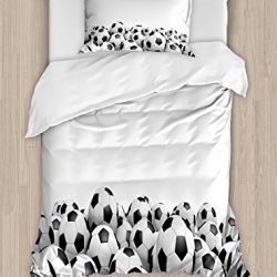 Ambesonne Sports Duvet Cover Set Twin Size