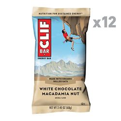 CLIF BAR - Energy Bar - White Chocolate Macadamia