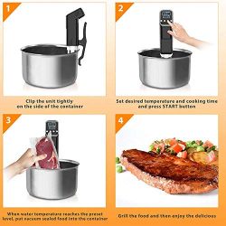 DP Sous Vide Machine Precision Cooker