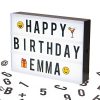 A4 Cinematic LED Light Box Sign | A4 Vintage Style Light Up