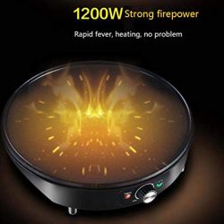SIPENGFEI Professional 12-Inch Crepe Maker and Electric Griddle