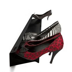 j-me original design Horizontal Shoe Rack, Black