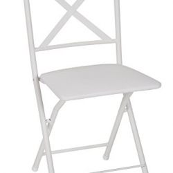 COSCO X-Back Metal Folding Dining Chair