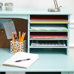 Guidecraft Media Desk & Chair Set - Teal