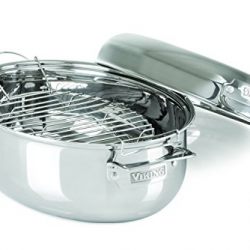 Viking 3-Ply Stainless Steel Oval Roaster
