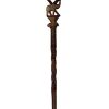 Natural Elephant and Lion African Decorative Cane