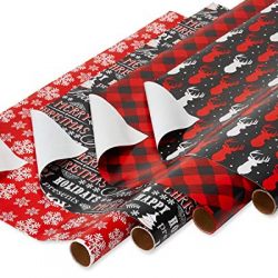 American Greetings Christmas Wrapping Paper Set