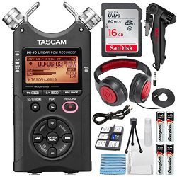 Tascam 4-Track Handheld Digital Audio Recorder