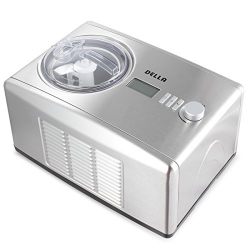 DELLA 1.6 Quart Ice Cream Maker, Stainless Steel