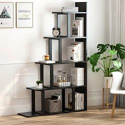 Tribesigns 5-Shelf Ladder Corner Bookshelf