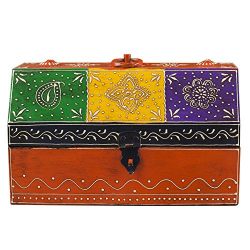 Rusticity Wooden Decorative Box/Jewelry Organizer