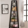 Cappuccino Finish Wood Wall Corner