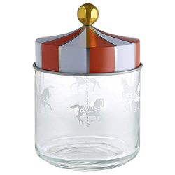 Alessi Decorative Circus Jar, Multicolor