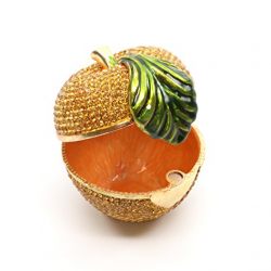 Faberge Box Decorative Enameled Figurines
