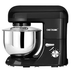 CHEFTRONIC SM-986 Tilt-Head Stand Mixer – 650W Power, 5.5QT Bowl, 6 Speeds for Every Kitchen Creation