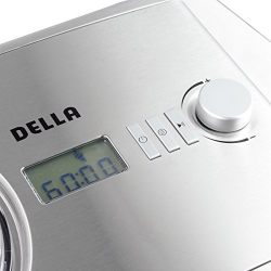 DELLA 1.6 Quart Ice Cream Maker, Stainless Steel