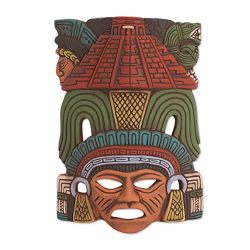 NOVICA Decorative Ceramic Cultural Mask