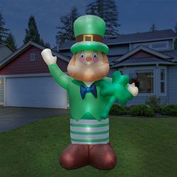 Holidayana St Patricks Day Inflatable Giant 10 Ft.