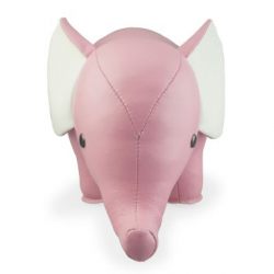 Zuny Classic Series Elephant Pink Animal Bookend