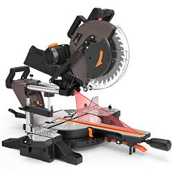 Sliding Miter Saw, Tacklife 12inch, 15Amp Double-Bevel