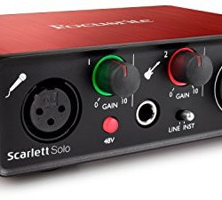 Focusrite Scarlett Solo (2nd Gen) USB Audio Interface