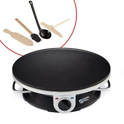 Magic Mill 13" Professional Electric Crepe Maker & Griddle