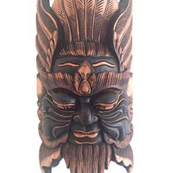 OMA African Mask Wall Hanging Decor Wise Man