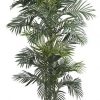 Nearly Natural Golden Cane Palm Silk Tree, 6.5-Feet, Green
