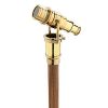 Design Toscano Lord Nelson Brass Telescope Solid Hardwood