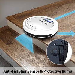 Pure Clean Robot Vacuum Cleaner - Automatic HEPA Filter
