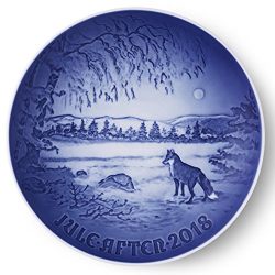 Bing & Grondahl Christmas Plate 2018