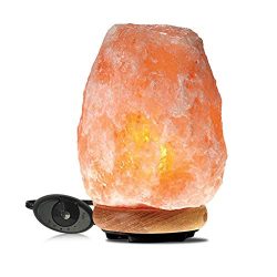 Himalayan Glow 1002 Pink Crystal Salt Lamp, (8-11 Lbs)