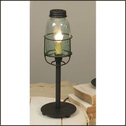 Mason Jar Desk Lamp
