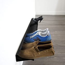j-me original design Horizontal Shoe Rack, Black