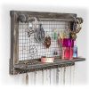 SoCal Buttercup Rustic Brown Jewelry Organizer
