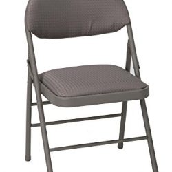 Cosco Products Commercial Comfort Back Fabric Folding Chair