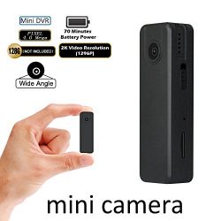 Mini Camera Portable Pocket Hidden Nanny Camera Recorder