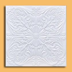 50pc of Astana White (20"x20" Foam) Ceiling Tiles