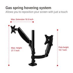 Fleximounts Monitor Arm Dual Stacking Arm Monitor