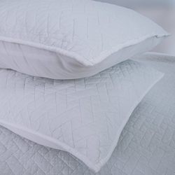 PHF Stone Washed Quilt Coverlet Set 100% Microfiber