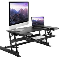 Height Adjustable Standing Desk Converter