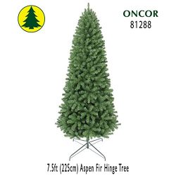Oncor 7.5ft Eco-Friendly Aspen Fir Christmas Tree