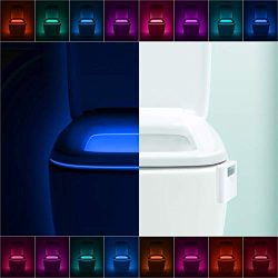 LumiLux Advanced 16-Color Motion Sensor LED Toilet Bowl Night