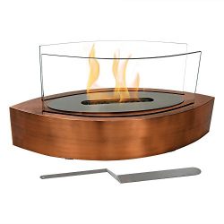 Sunnydaze Barco Tabletop Fireplace, Indoor Ventless